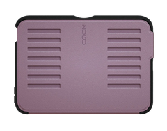 Zugu Rugged Folio Case iPad Mini 6/7 /A17 Pro Gen & Magnetic Stand - Purple