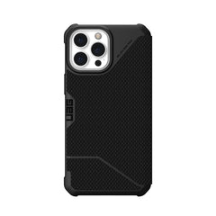 UAG Metropolis Folio Rugged Case iPhone 13 Pro Kevlar Black with FREE SCREEN GUARD