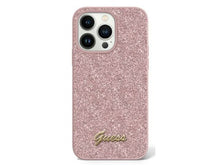 Load image into Gallery viewer, GUESS Glitter Flakes Protective Case iPhone 14 Plus 6.7 - Pink