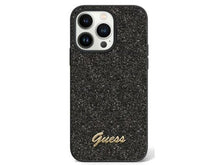 Load image into Gallery viewer, GUESS Glitter Flakes Protective Case iPhone 14 Plus 6.7 - Black