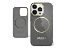 Load image into Gallery viewer, GUESS Ring Edition Protective Case iPhone 14 Standard 6.1 - Translucent Black