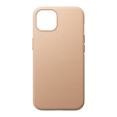 Nomad Modern Leather Case w/ MagSafe For iPhone 13 - NATURAL - Mac Addict