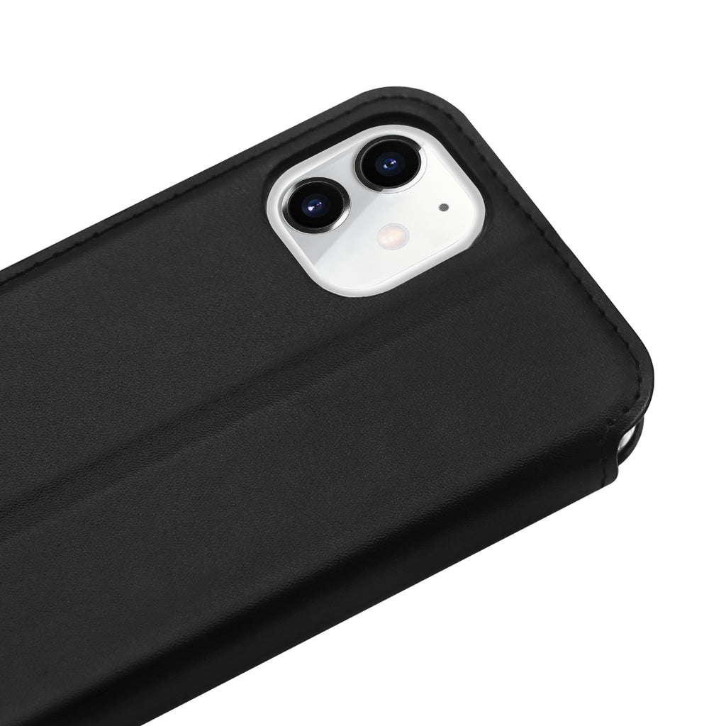 3SIXT Neowallet Leather Folio Case iPhone 12 Mini 5.4 inch - Black 5