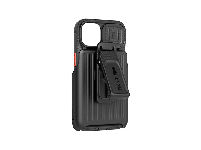 Tech21 Evo Max Case iPhone 13 Mini 5.4 inch with Belt Clip - Black