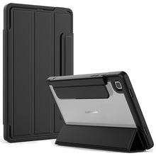 Load image into Gallery viewer, Rugged Trifold Folio Case Samsung Tab A7 Lite T220 8.7 inch - Black