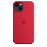 Apple Official Silicone Case with MagSafe for iPhone 13 Standard - Red