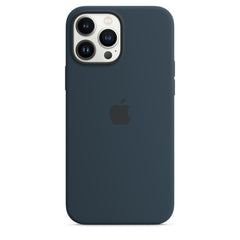 Apple Official Silicone Case with MagSafe for iPhone 13 Pro - Abyss Blue