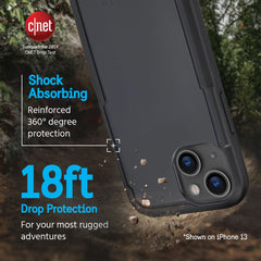 Pelican Voyager MagSafe Case & Belt Clip iPhone 14 Pro Max 6.7 - Black