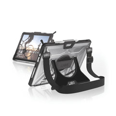UAG Plasma Case For Surface Pro 2017, Pro 4 w/ (H/Sh/Strap) Ice/Black