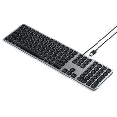 Satechi Aluminium Wired USB-A Keyboard (Grey)