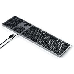 Satechi Aluminium Wired USB-A Keyboard (Grey)