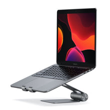 Load image into Gallery viewer, Satechi R1 Foldable Mobile Stand for Laptops &amp; Tablets (Space Grey)