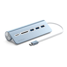 Load image into Gallery viewer, Satechi USB-C Combo Hub for Desktop (Blue)