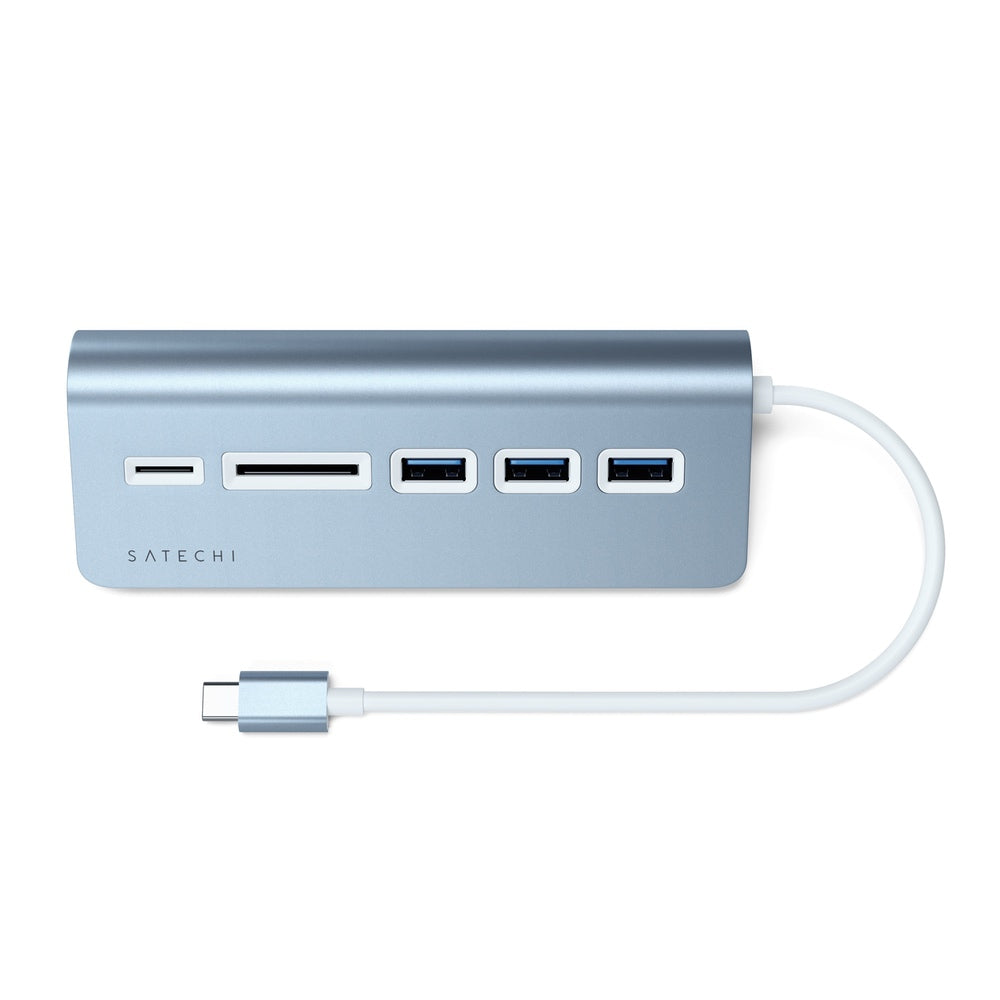 Satechi USB-C Combo Hub for Desktop (Blue)