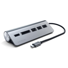 Load image into Gallery viewer, Satechi USB-C Combo Hub for Desktop (Space Grey)