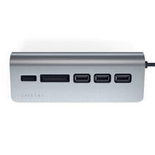 Load image into Gallery viewer, Satechi USB-C Combo Hub for Desktop (Space Grey)