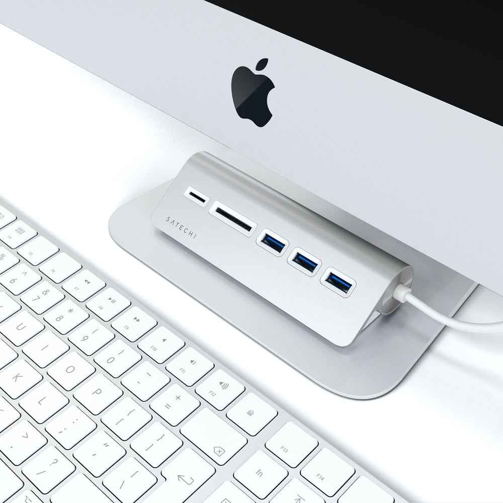 Satechi USB-C Combo Hub for Desktop (Silver)