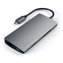 Load image into Gallery viewer, Satechi USB-C Multi-Port Adapter 4K HDMI w/ Ethernet V2 (Space Grey)