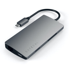 Satechi USB-C Multi-Port Adapter 4K HDMI w/ Ethernet V2 (Space Grey)