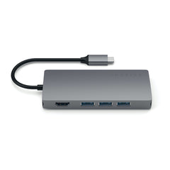 Satechi USB-C Multi-Port Adapter 4K HDMI w/ Ethernet V2 (Space Grey)