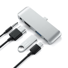 Load image into Gallery viewer, Satechi USB-C Mobile Pro Hub (Silver)