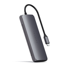 Load image into Gallery viewer, Satechi USB-C Hybrid Multiport Adapter with SSD Enclosure (Space Grey)
