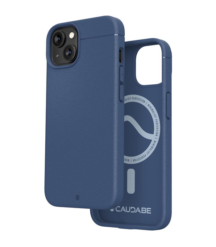 Caudabe Sheath Slim Protective Case with MagSafe iPhone 14 Plus 6.7 - Steel Blue