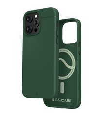 Caudabe Sheath Slim Protective Case with MagSafe iPhone 14 Pro Max 6.7 - Mountain Green