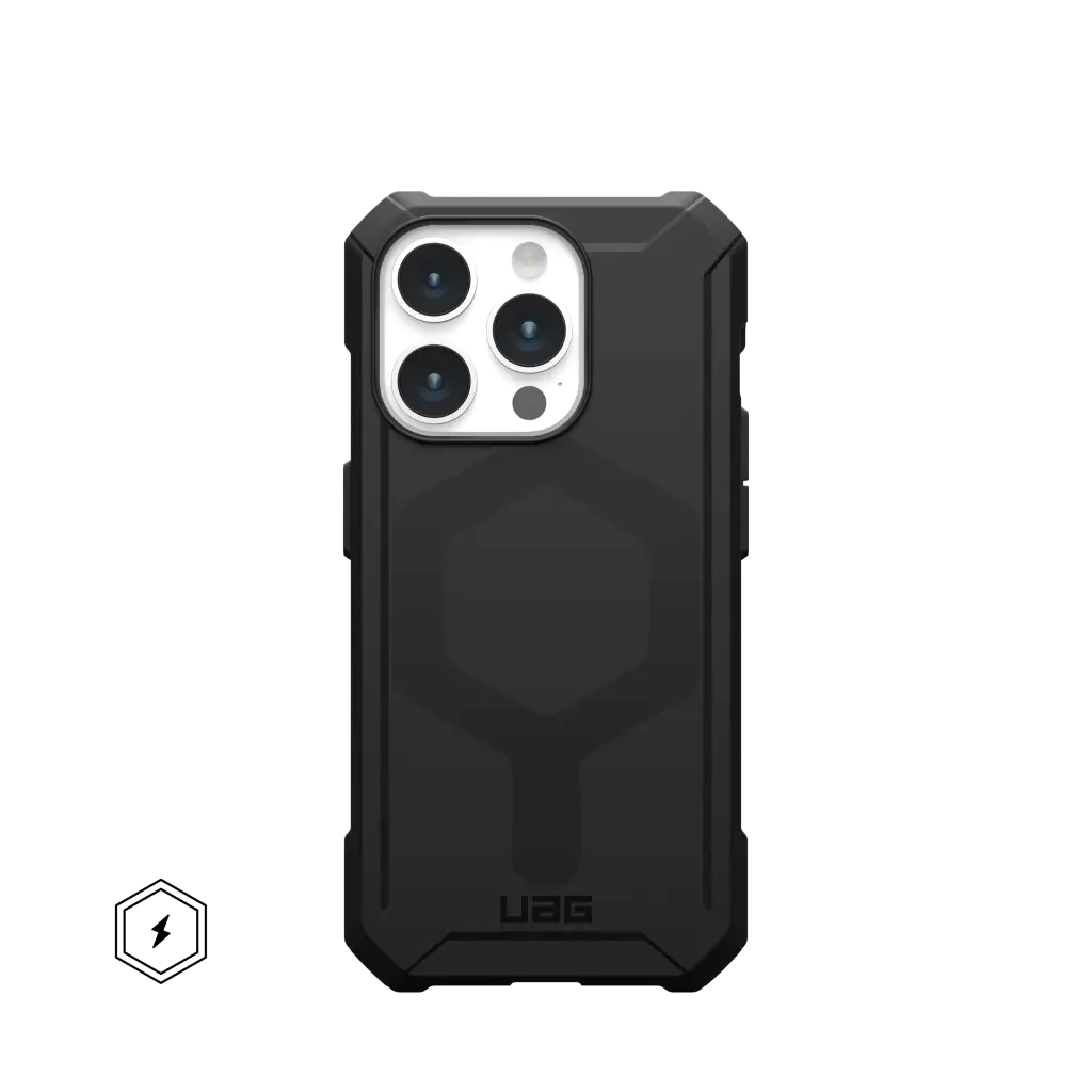 UAG Essential Armour Slim & MagSafe Case iPhone 15 Pro Max 6.7 Black