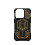 UAG Monarch Pro Rugged MagSafe Case iPhone 15 Pro Max 6.7 Kevlar Green