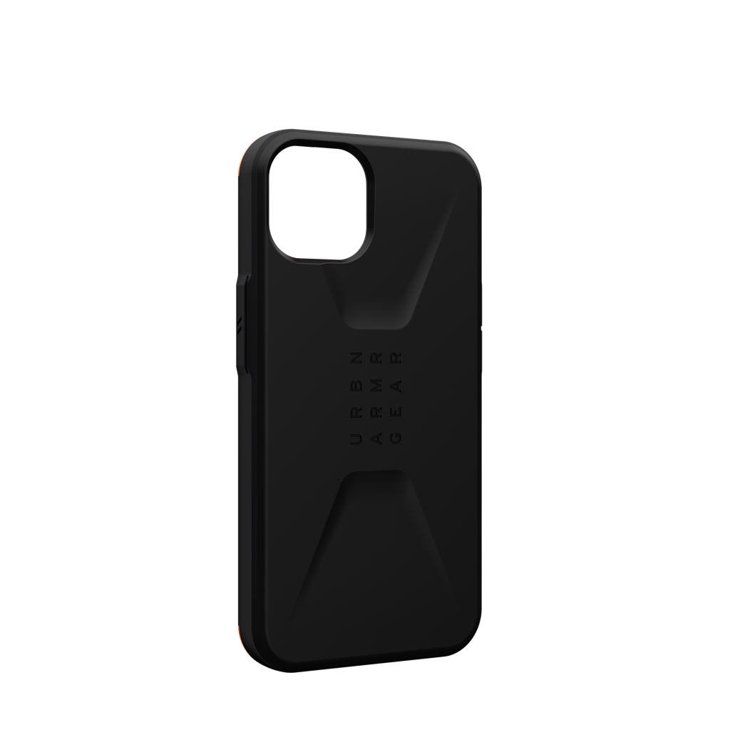 UAG Civilian Rugged Slim Case iPhone 14 / 13 Standard 6.1 Black