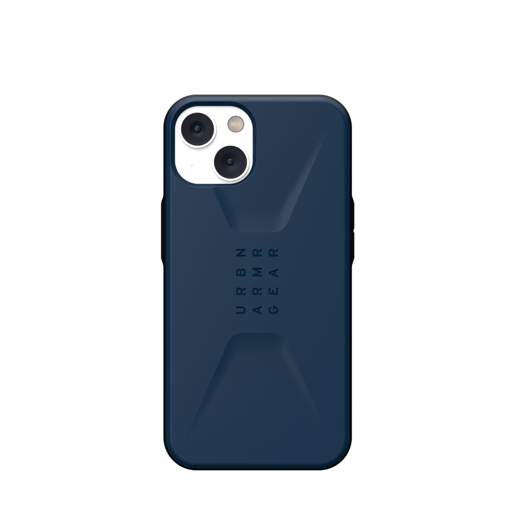 UAG Civilian Rugged Slim Case iPhone 14 /13 Standard 6.1 Mallard Blue