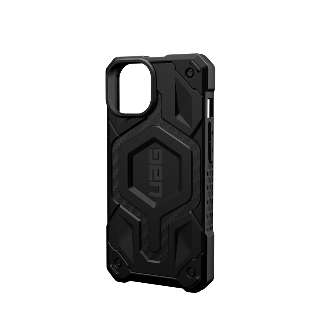 UAG Monarch Pro Rugged MagSafe Case iPhone 14 / 13 Standard 6.1 Carbon Fiber