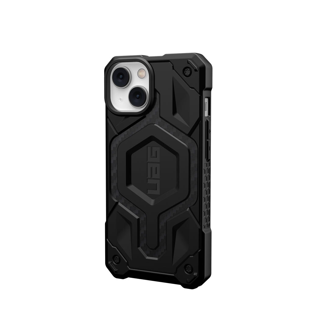 UAG Monarch Pro Rugged MagSafe Case iPhone 14 / 13 Standard 6.1 Carbon Fiber