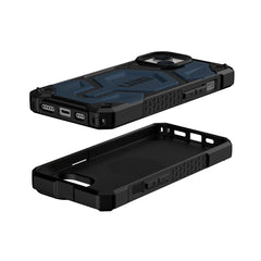 UAG Monarch Pro Rugged MagSafe Case iPhone 14 Plus 6.7 Mallard Blue