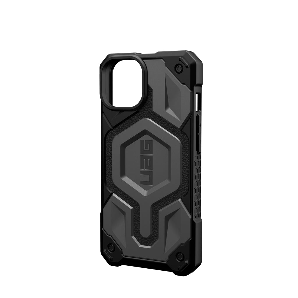 UAG Monarch Pro Rugged MagSafe Case iPhone 14 / 13 Standard 6.1 Silver