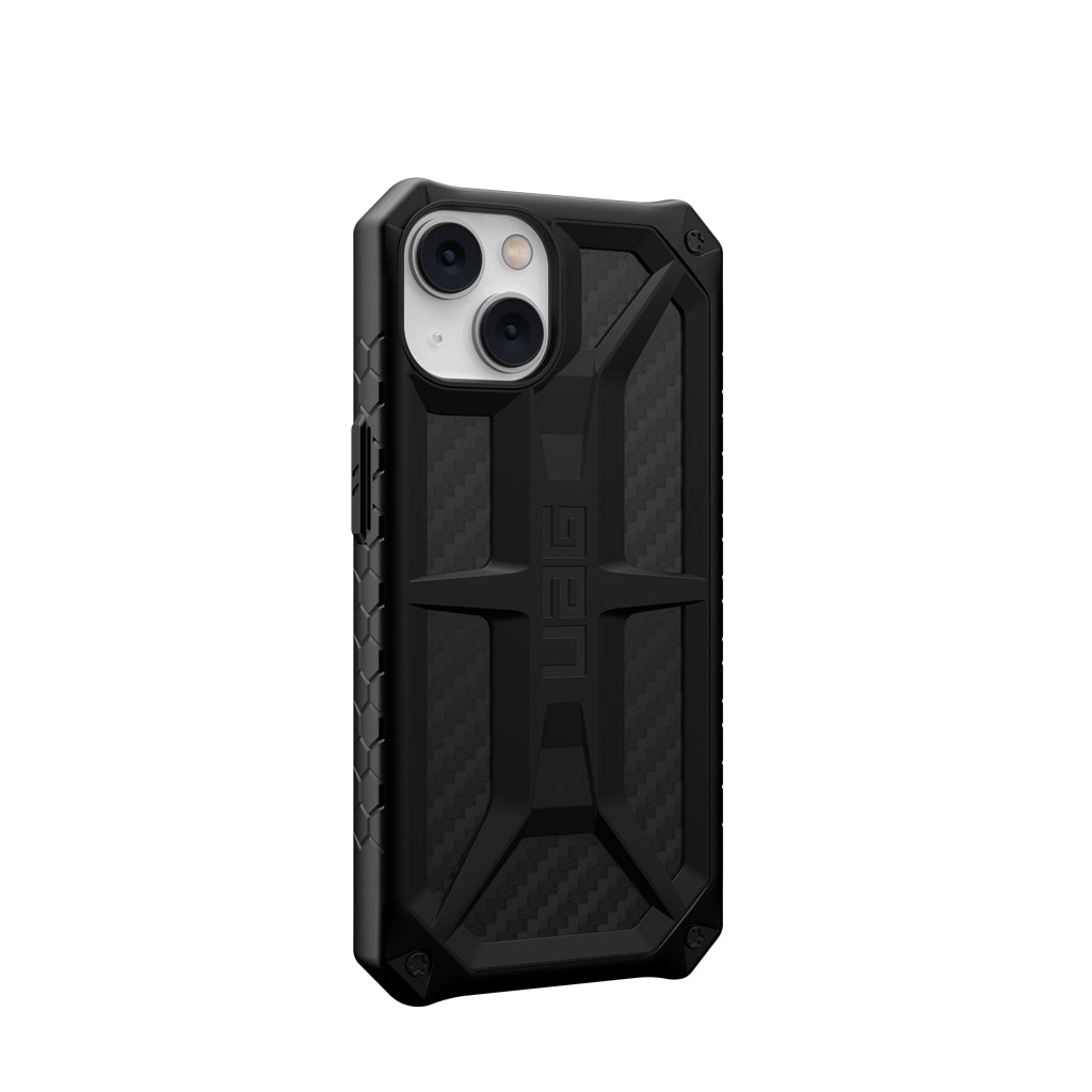 UAG Monarch Rugged Tough Case iPhone 14 / 13 Standard 6.1 Carbon Fiber
