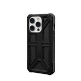 UAG Monarch Rugged Tough Case iPhone 14 Pro 6.1 Carbon Fiber