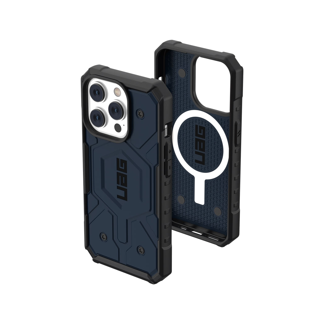 UAG Pathfinder MagSafe Case iPhone 14 Pro 6.1 Mallard Blue