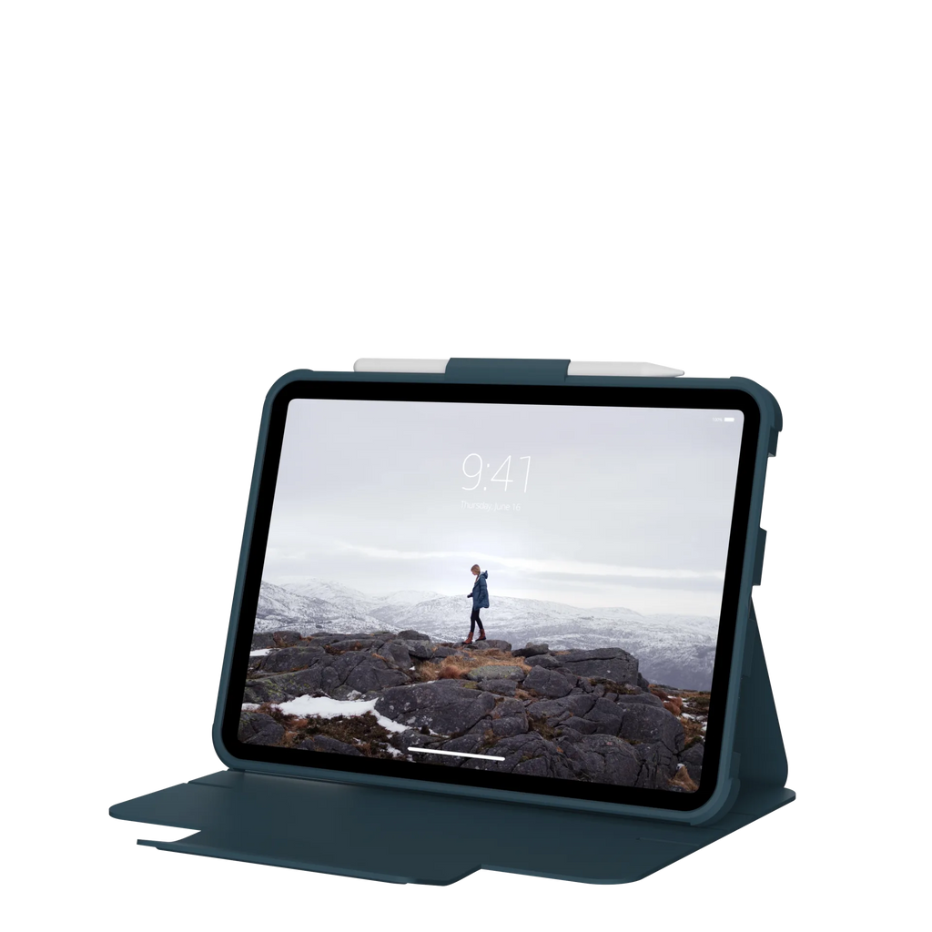 UAG Dot Protective Folio Case iPad 10th / 11th Gen 10.9 - Deep Ocean Blue