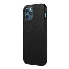 RhinoShield SolidSuit Rugged Case For iPhone 12 / 12 Pro - Genuine Leather - Mac Addict