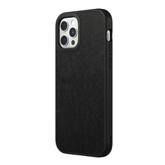 RhinoShield SolidSuit Rugged Case For iPhone 12 / 12 Pro - Genuine Leather - Mac Addict