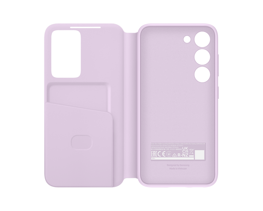 Samsung Official Smart View Wallet Case S23 Plus 6.6 inch - Purple