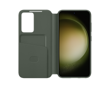 Load image into Gallery viewer, Samsung Official Smart View Wallet Case S23 Plus 6.6 inch - Khaki Green