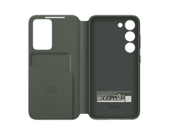Samsung Official Smart View Wallet Case S23 Standard 6.1 inch - Khaki Green