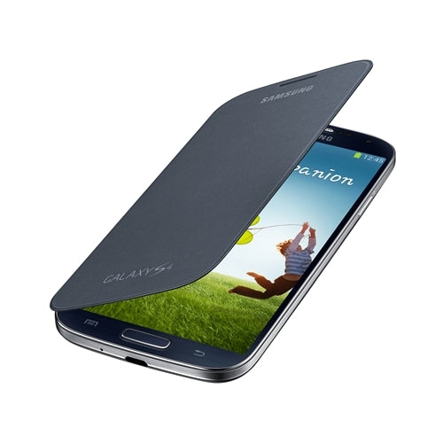 Genuine Samsung Flip Cover Samsung Galaxy S 4 IV S4 GT-i9500 Black 4
