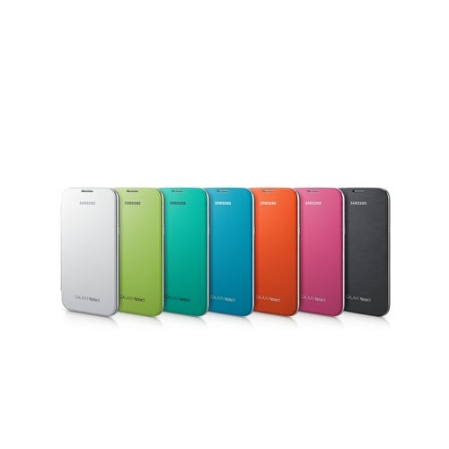 GENUINE Samsung Flip Cover Case for Samsung Galaxy Note 2 II N7100 Silver Grey 4