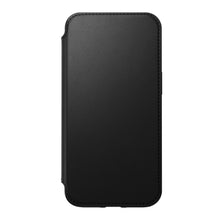 Load image into Gallery viewer, Nomad Modern Leather Folio w/ MagSafe For iPhone 13 Pro - BLACK - Mac Addict