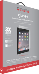 Zagg Invisible Shield Glass+ Tempered Glass iPad Mini 4th & 5th Gen Screen Guard
