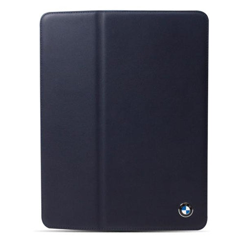 BMW Official Merchandise Leather Folio iPad 2 3 4 Case - Navy Blue 2